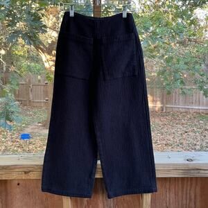 Shaina Mote Women's Black Wide Leg Cropped Pants Size 0